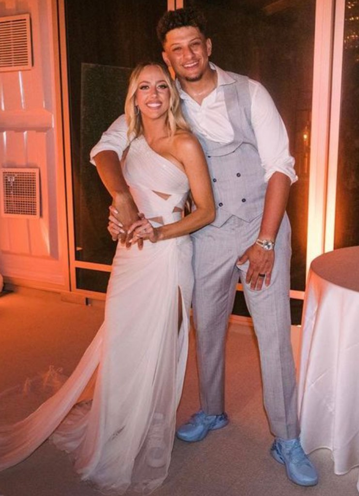 Brittany Matthews and Patrick Mahomes got married in March 2022.