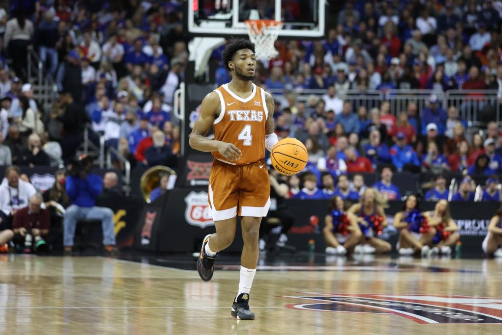 Texas Longhorns guard Tyrese Hunter