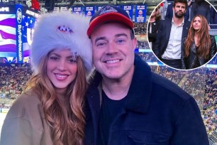 Shakira is all smiles at Islanders game after messy Gerard Pique split