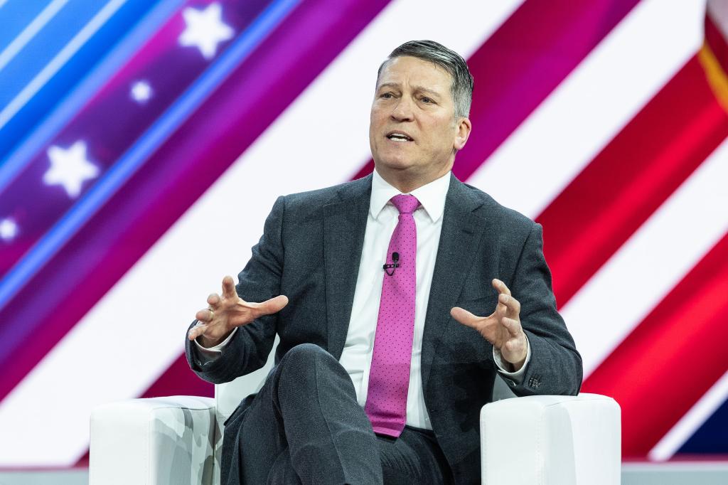 Congressman Ronny Jackson speaks on the 3rd day of CPAC Washington, DC conference at Gaylord National Harbor Resort .