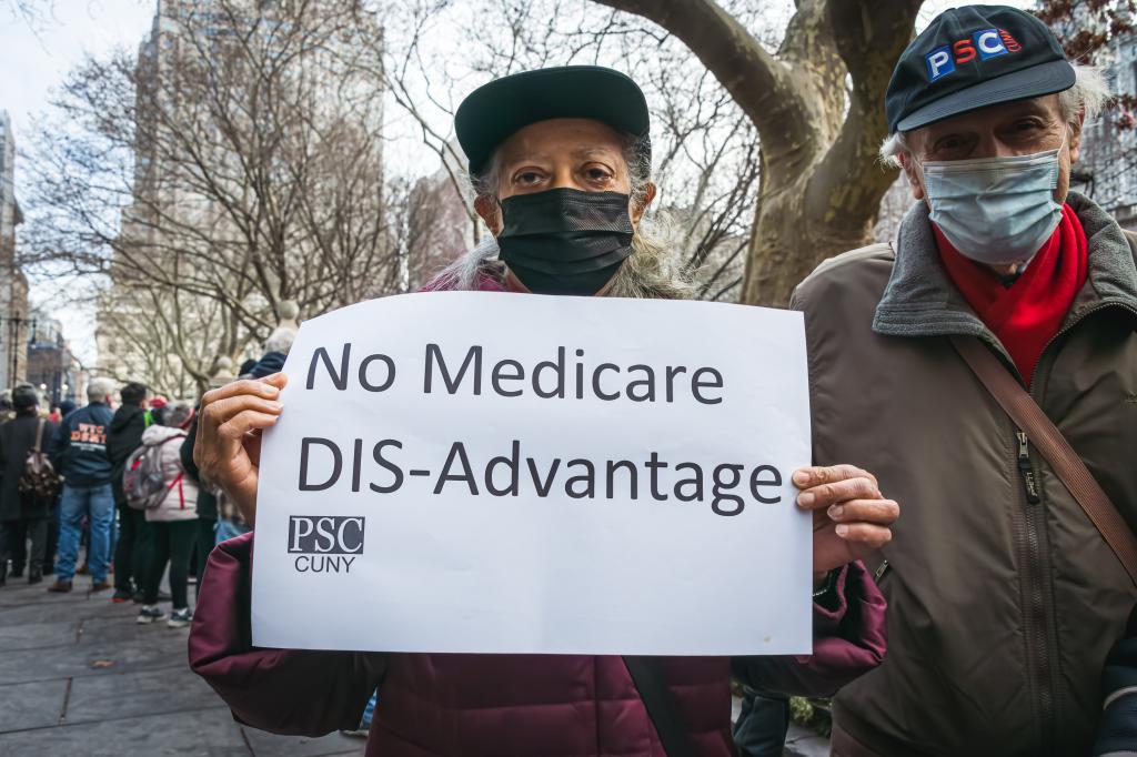 medicare protest