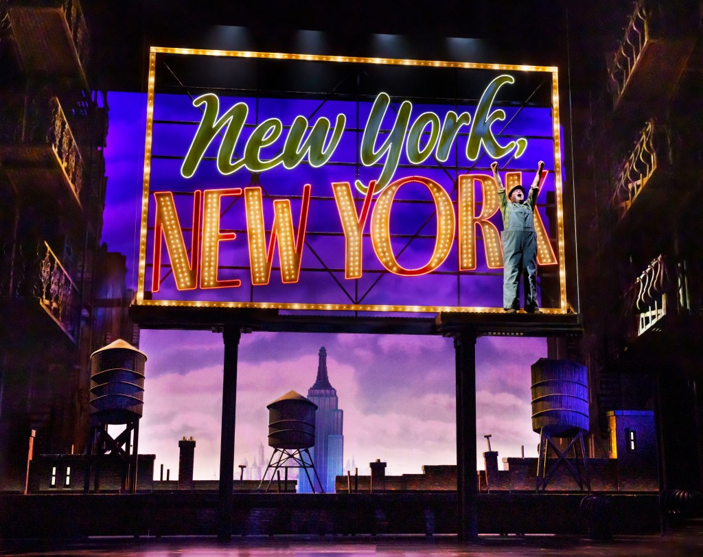 The show is based on Martin Scorsese's 1977 flop film "New York, New York." 