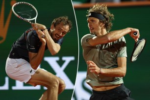 Alexander Zverev didn't hold back about Daniil Medvedev after losing to the world No. 5 in the Rolex Monte Carlo Masters on April 13, 2023. 