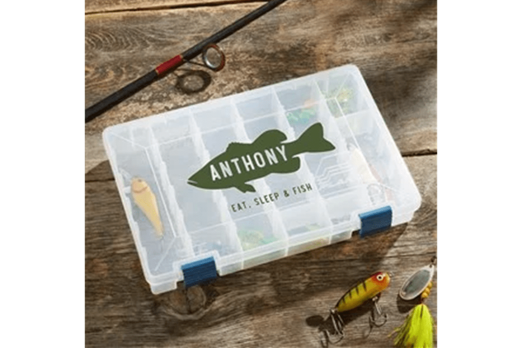 Personalization Mall Personalized Plano Tackle Fishing Box