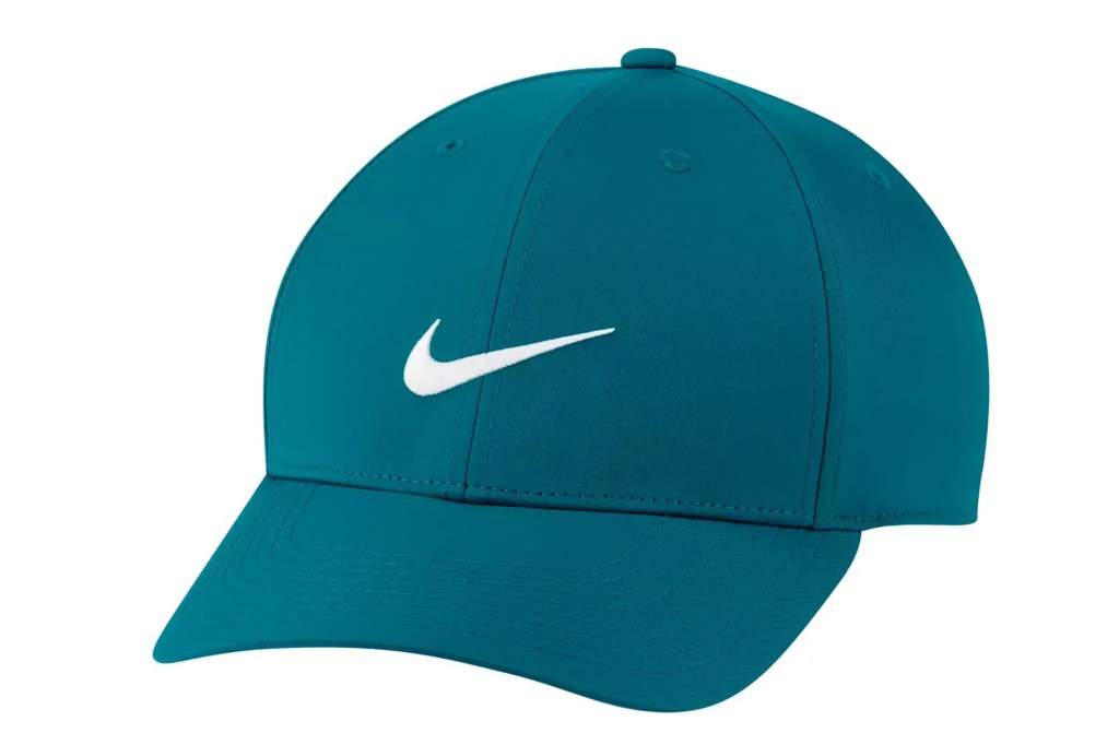 A green Nike hat