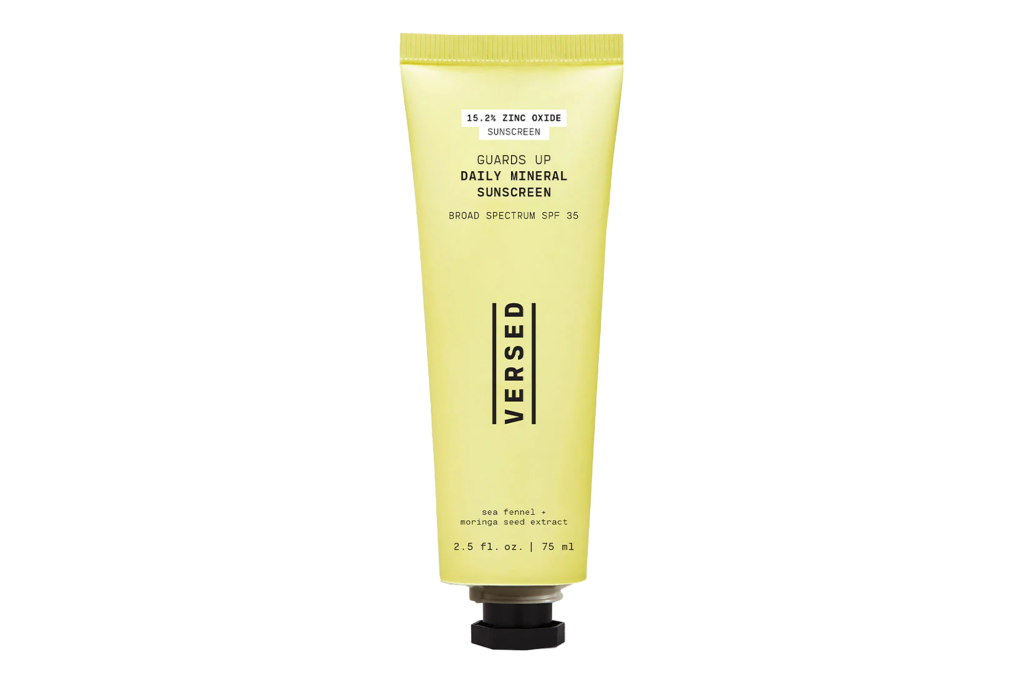 Versed Guards Up Daily Mineral Sunscreen Broad Spectrum SPF 25