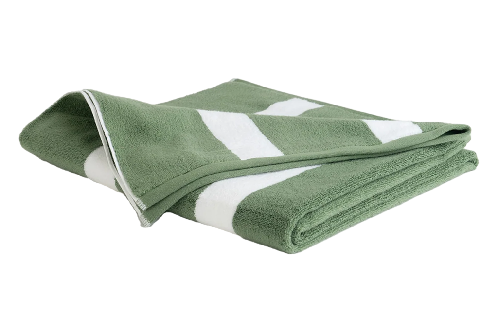 Cozy Earth Classic Stripe Resort Towel