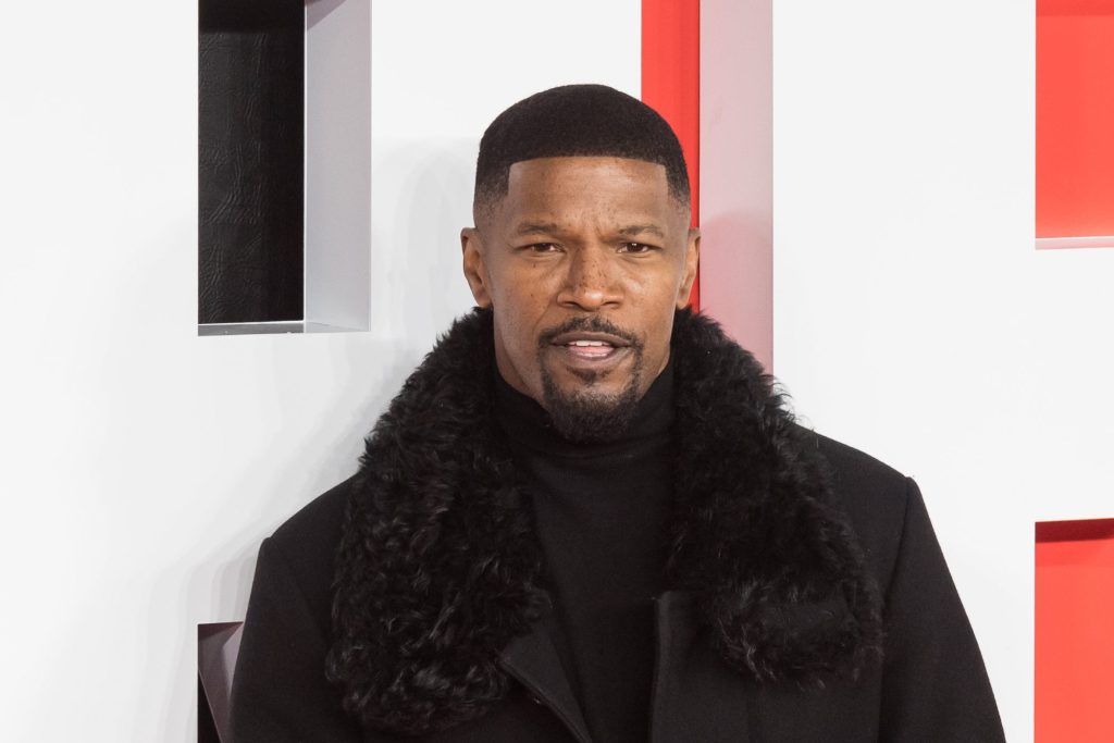 Jamie Foxx attends the European Premiere of Creed III at Cineworld Leicester Square in London on Feb. 15.