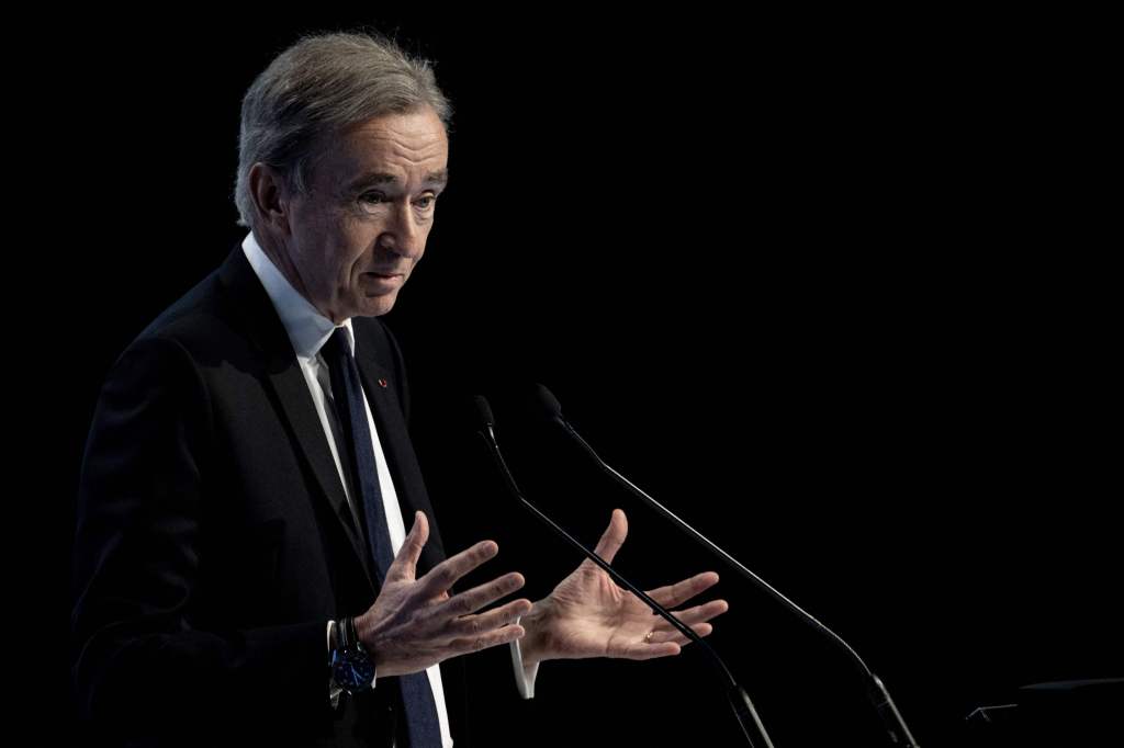 Bernard Arnault, CEO of French luxury conglomerate LVMH, is the world's richest man, according to Bloomberg.