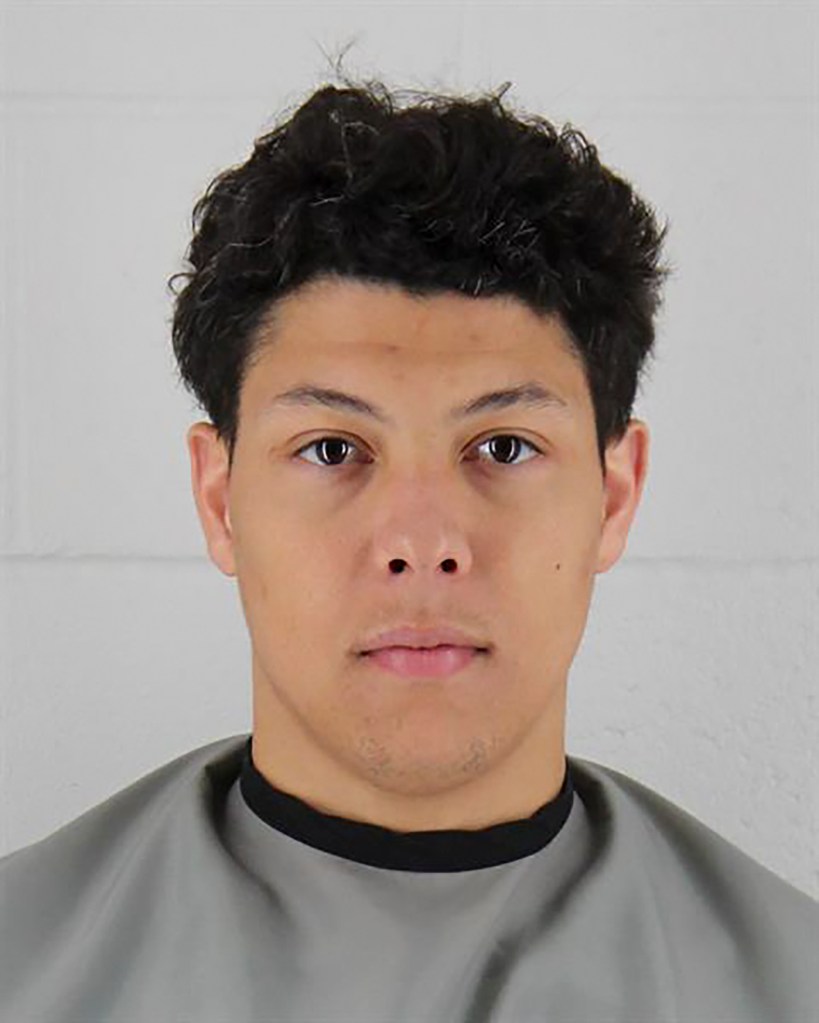 Jackson Mahomes was arrested for sexual battery in May 2023.