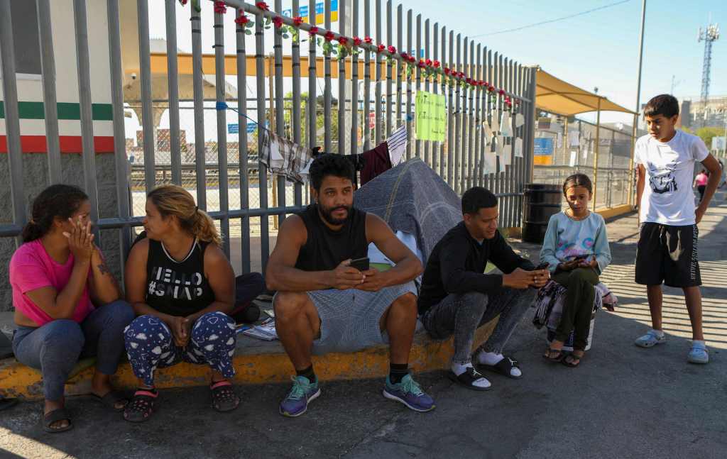 Asylum-seekers from Venezuela, Cuba, Haiti and Nicaragua. have flooded border cities along the US-Mexico border, hoping to get a coveted CBPP One appointment that would give many of them legal entry to the US and a work permit while their asylum case is heard in court. 
