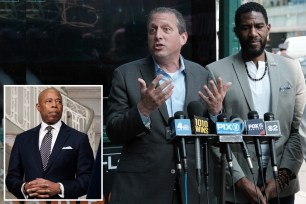 Mayor Eric Adams would crush potential lefty challengers Jumaane Williams and Brad Landers if they sought to challenge his re-election bid in a 2025 Democratic primary.