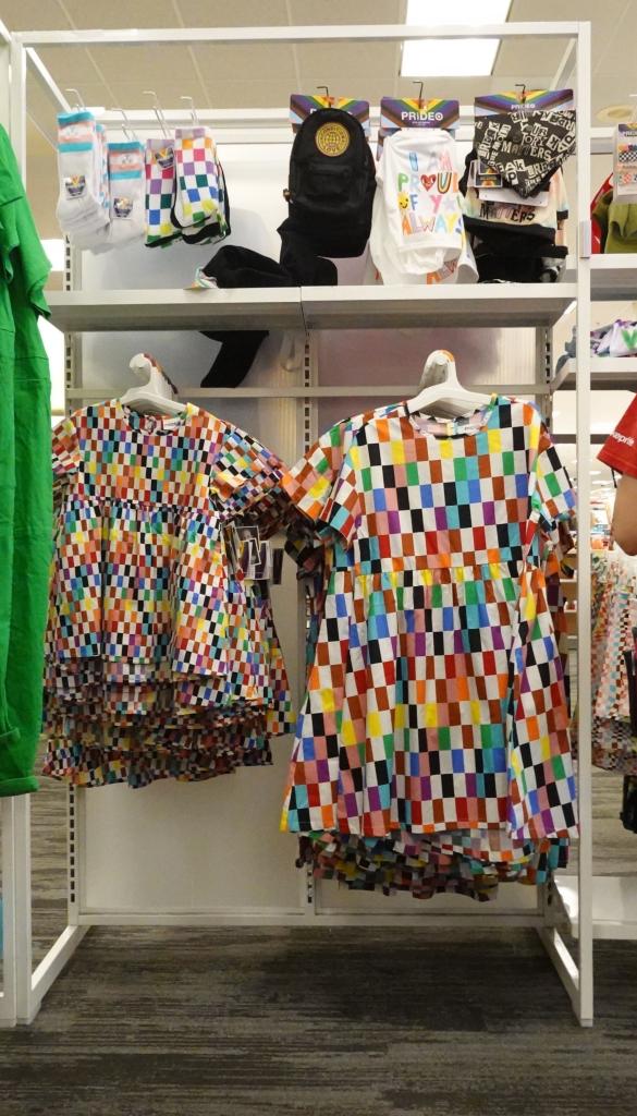 Target faces backlash over its latest "PRIDE" collection featuring ride-themed clothing. 