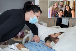 Patricia's husband Tim passed away just 13 days after he was diagnosed with lung cancer.