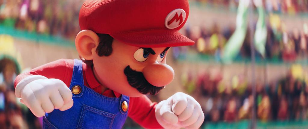 THE SUPER MARIO BROS. MOVIE, Mario (voice: Chris Pratt), 2023. © Universal Pictures /Courtesy Everett Collection