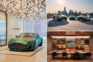 Manhattan now has a new auto showroom where deep-pocketed clients can eye their next buy.