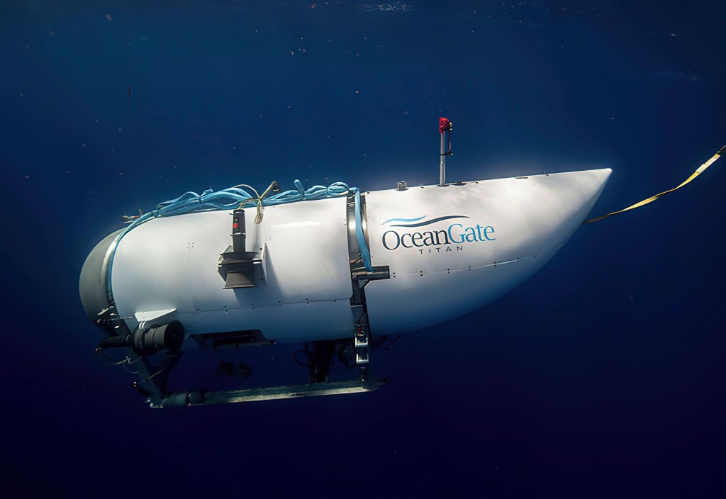 The submersible Titan lost contact in the North Atlantic while taking five people down to the Titanic wreck.
