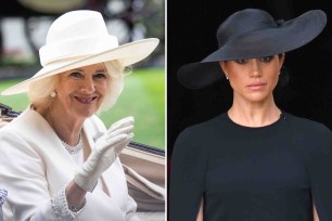 Queen Camilla and Meghan Markle