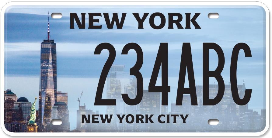 ny license plate