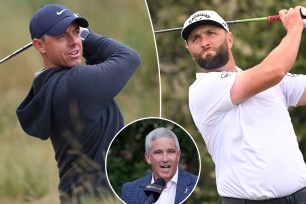 Jon Rahm Rory McIlroy Jay Monahan