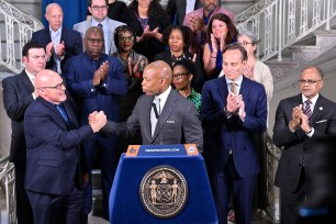 Mayor Adams announced that City Hall came to an agreement with the UFT on a new contract for the city's teachers.