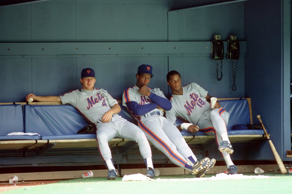 Lenny Dykstra, Dwight Gooden, Daryl Strawberry