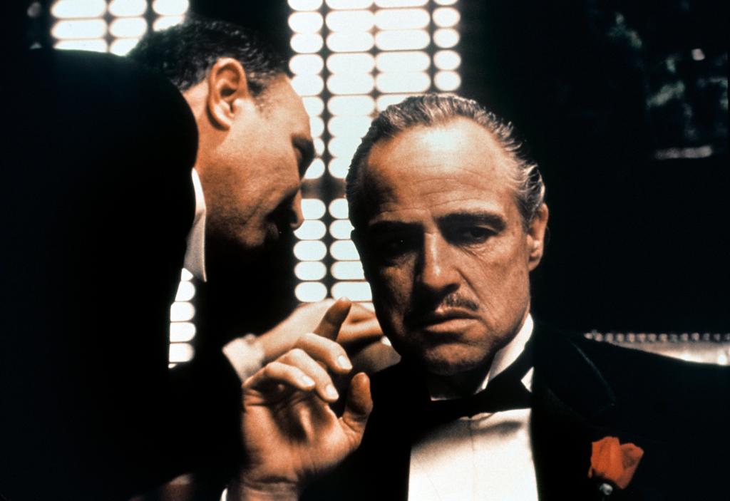 Marlon Brando in "The Godfather"