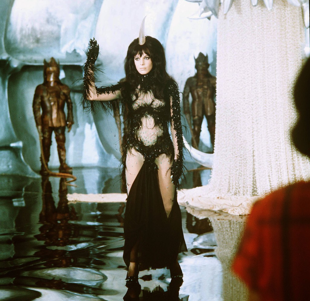 Pallenberg’s turn in the 1968 film “Barbarella.”