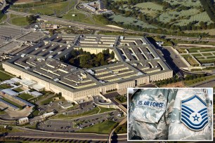 The Pentagon and an Air Force uniform