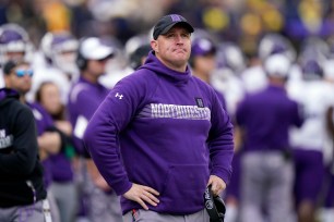 Pat Fitzgerald was fired by Northwestern amid the hazing allegations around the team.