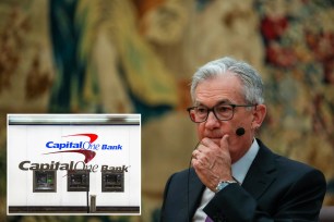 Jerome Powell, Capital One bank ATMs