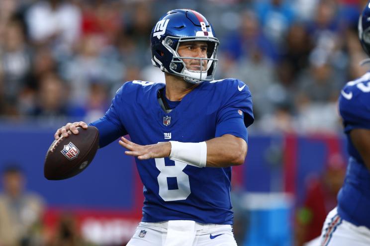 New York Giants quarterback Daniel Jones