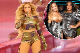 Beyoncé showed Lizzo some love in Georgia on Monday during her Renaissance tour when the "Single Ladies" singer shouted out that she loved the embattled rapper.
