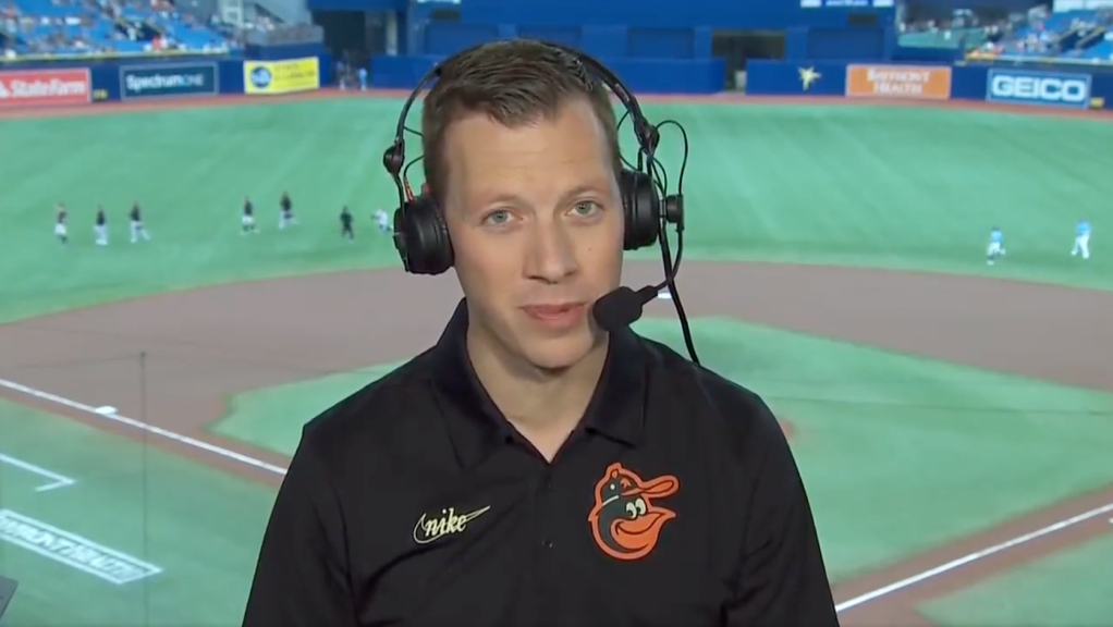 kevin brown calls an orioles game on MASN