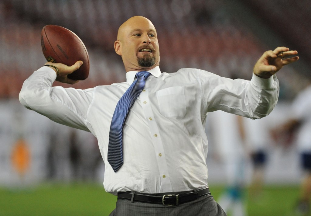 Former NFL quarterback Trent Dilfer is now the head coach at UAB.