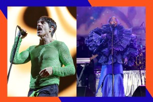 The Red Hot Chili Peppers' Anthony Kiedis (L) and Fugees' Lauryn Hill are headlining the 2023 Global Citizen Festival.