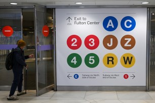 PICTURED: Fulton Center subway hub in downtown Manhattan.