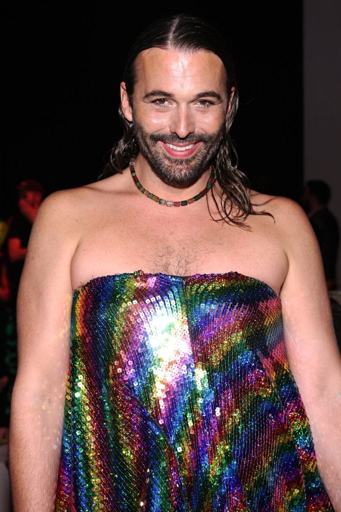 Jonathan Van Ness attends The Blonds fashion show during New York Fashion Week.