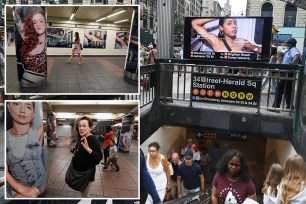 freethepits dove campaign in nyc subway