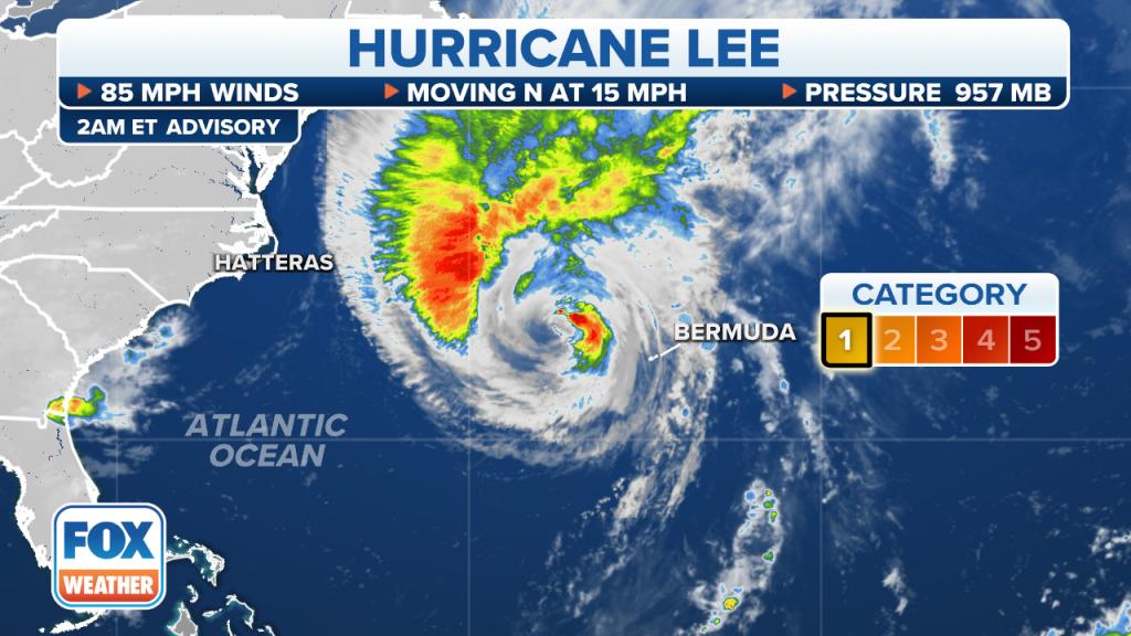 So for the millions of people living along the coast of New England from Connecticut to Maine, the potential impacts could be more like a nor’easter during winter rather than a land-falling hurricane.