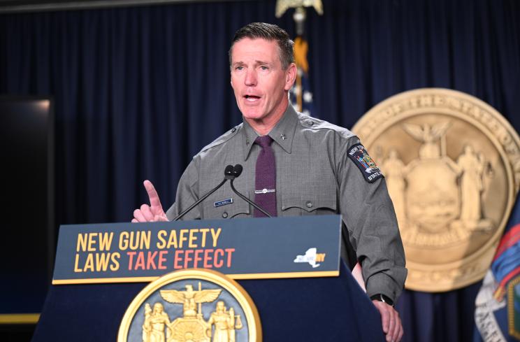 Acting New York State Police Superintendent Steven Nigrelli