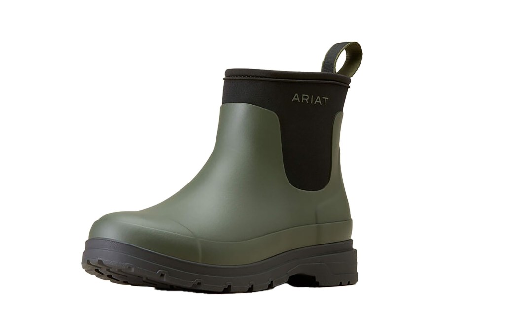 green ariat rubber boots