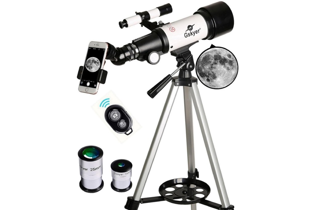 Telescope with accessories