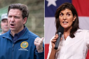 Ron DeSantis, Nikki Haley