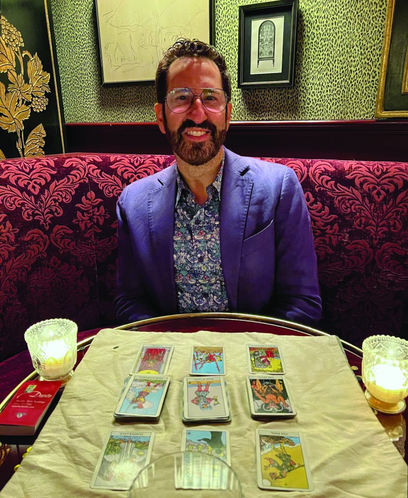 Dante Sabatino has been practicing tarot for over 40 years.