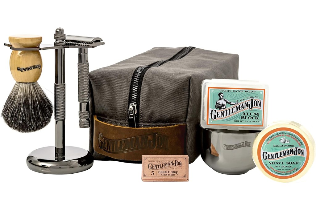 Gentleman Jon Deluxe Safety Razor Shaving Kit