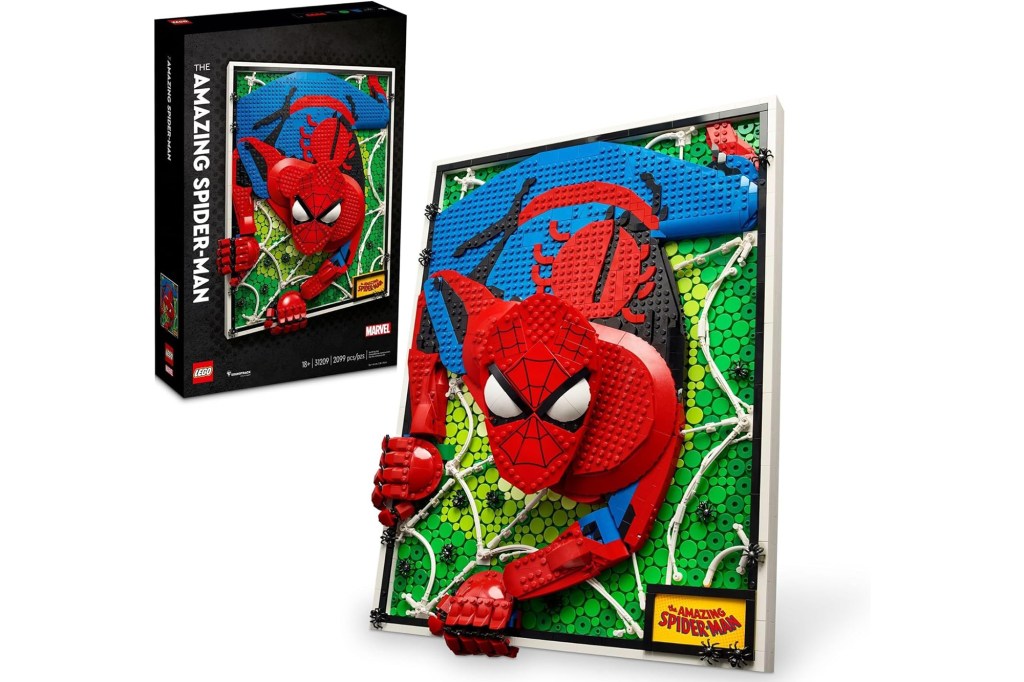 LEGO Art The Amazing Spider-Man 31209 Build & Display Home Decor Wall Art Kit,