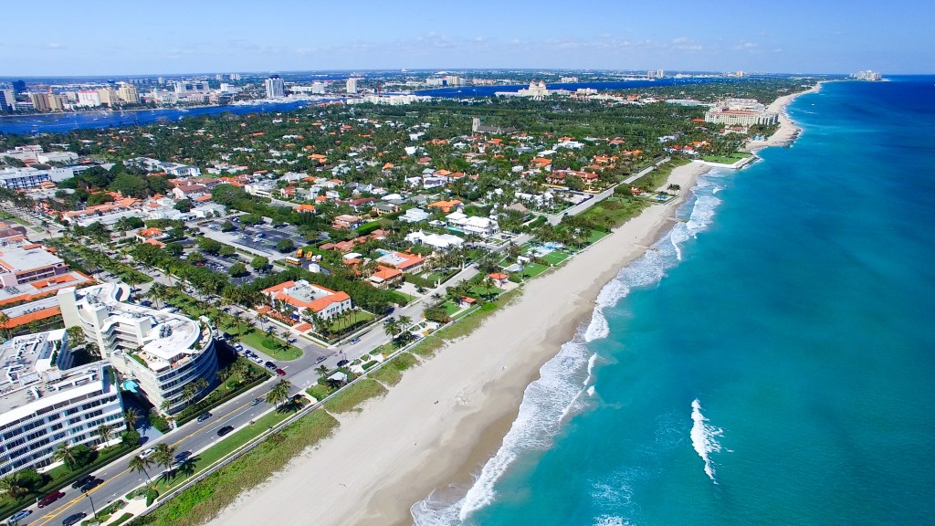 The median sale price on single-family homes in Palm Beach hit $14 million in September -- 117.1% year-over-year growth from the same month last year.