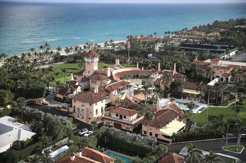 Former President Donald Trump is one of the most prominent Palm Beach residents. He lives in this sprawling mutlimillion-dollar estate in the ultra-luxe Mar-a-Lago resort.