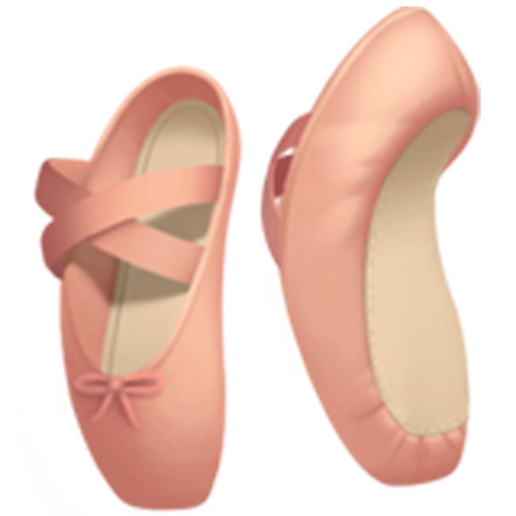 Ballet Shoes Shoes worn by ballet dancers for pointe work..